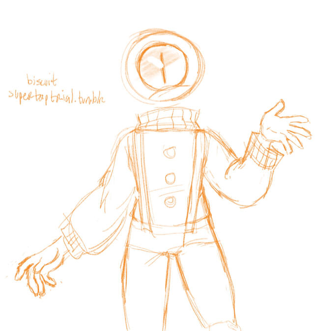 A cyclops waves at the camera.